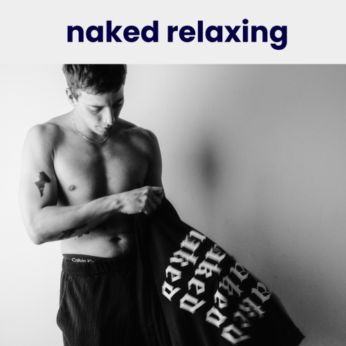 naked relaxing